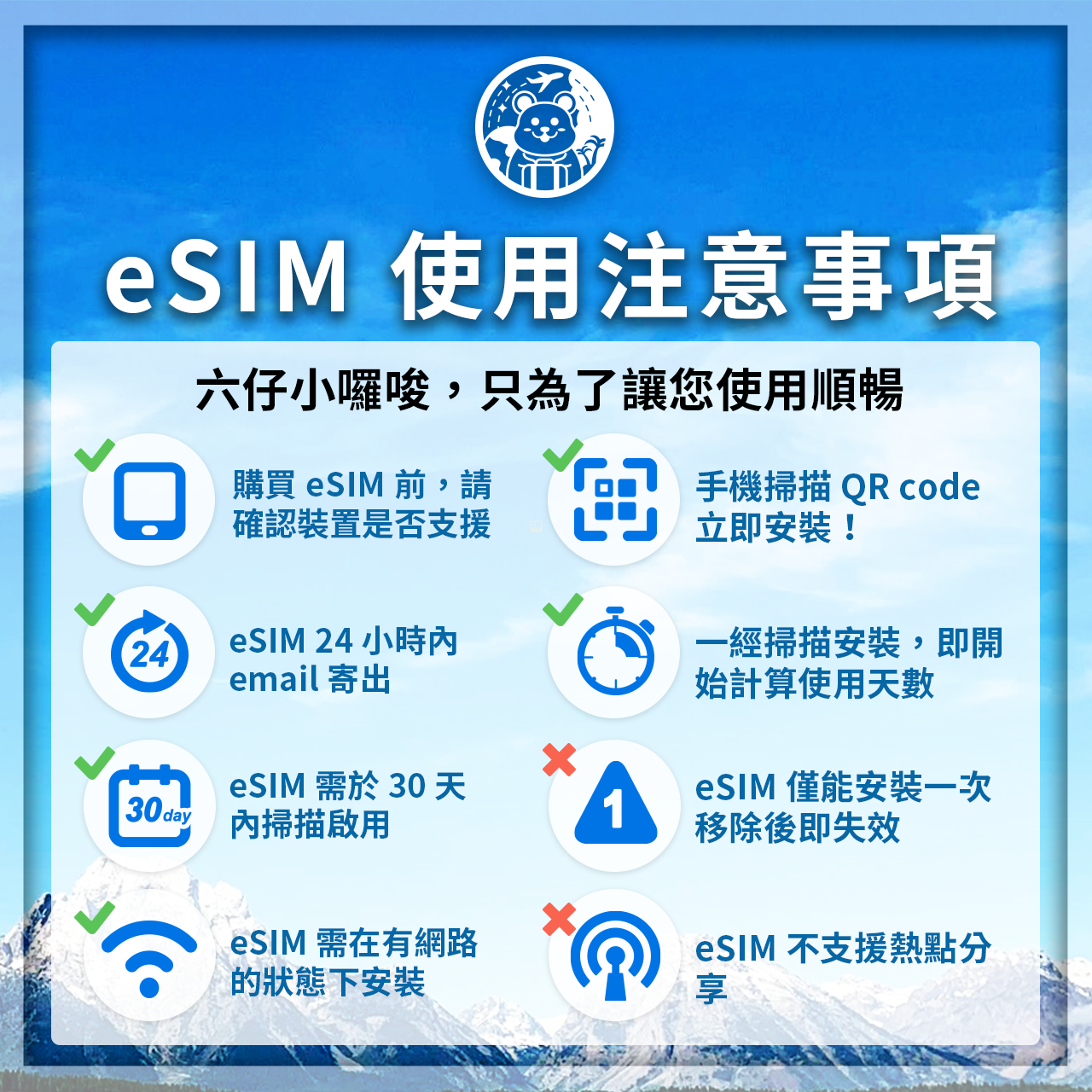 【eSIM】東南亞5國365天eSIM